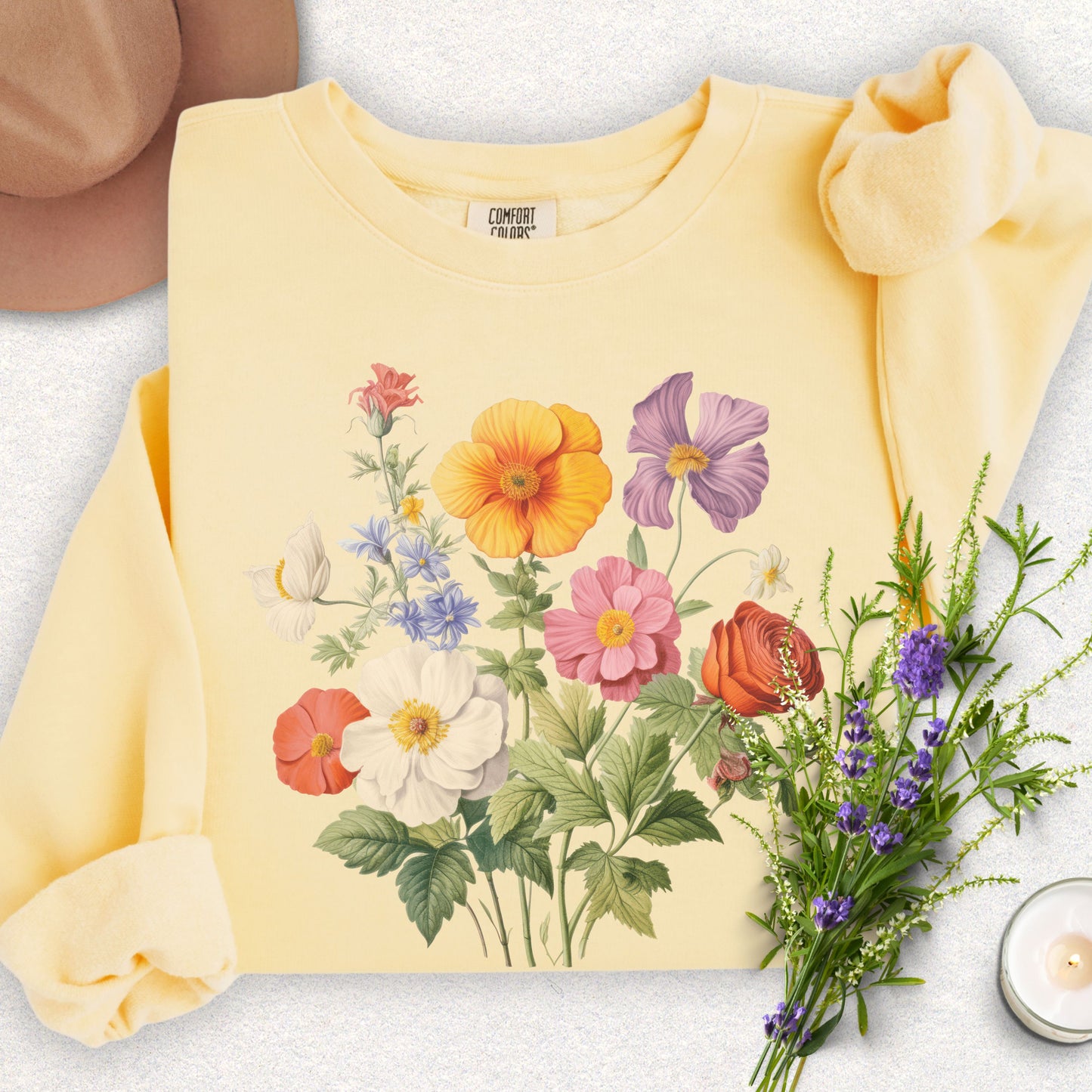 Spring Bloom Lightweight Sweatshirt