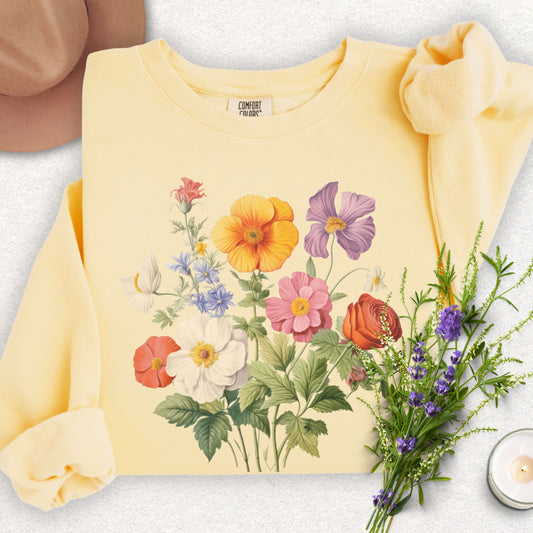 Spring Bloom Lightweight Sweatshirt