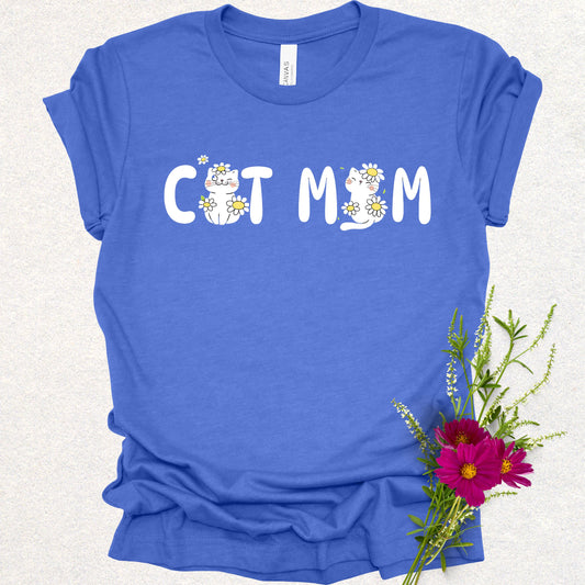 Adorable Cat Mom Tee