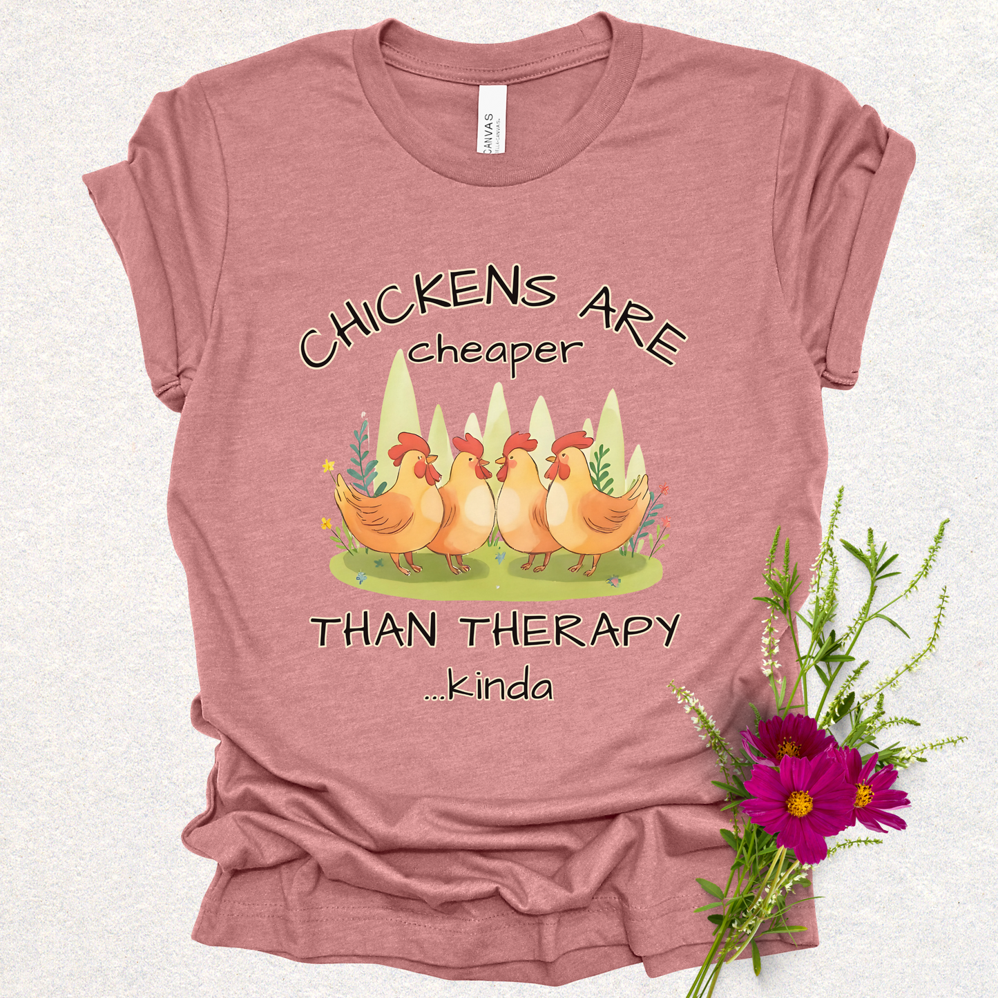 Chicken Therapy Tee