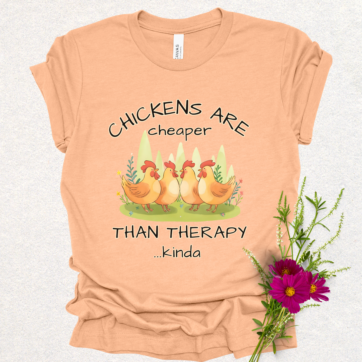 Chicken Therapy Tee