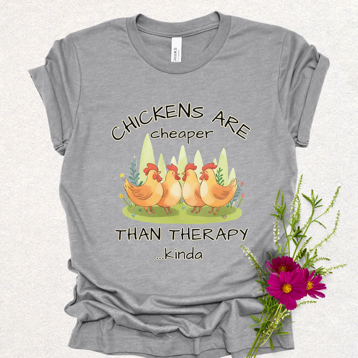 Chicken Therapy Tee