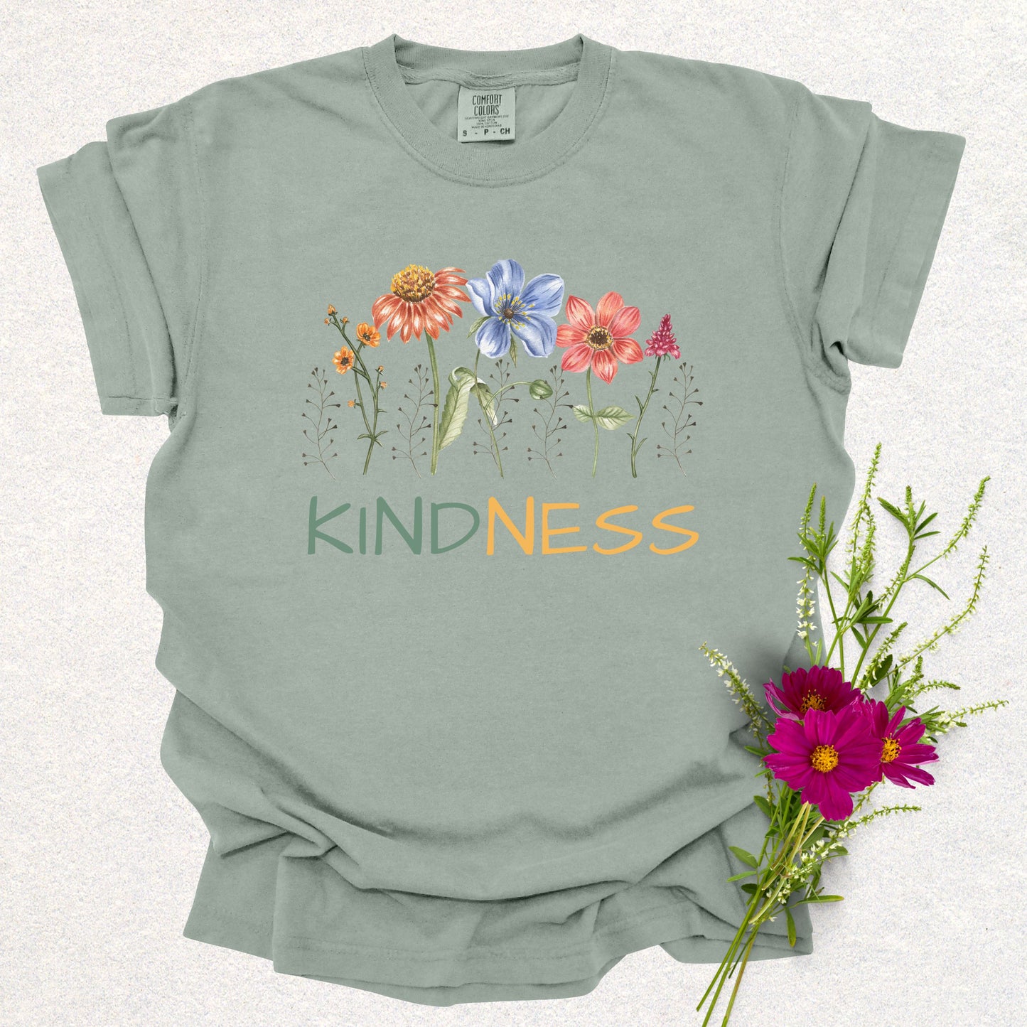 Kindness Floral Tee