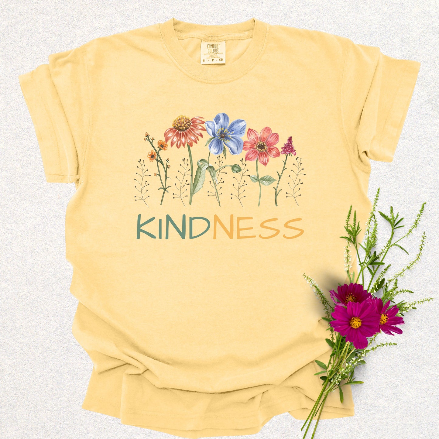 Kindness Floral Tee