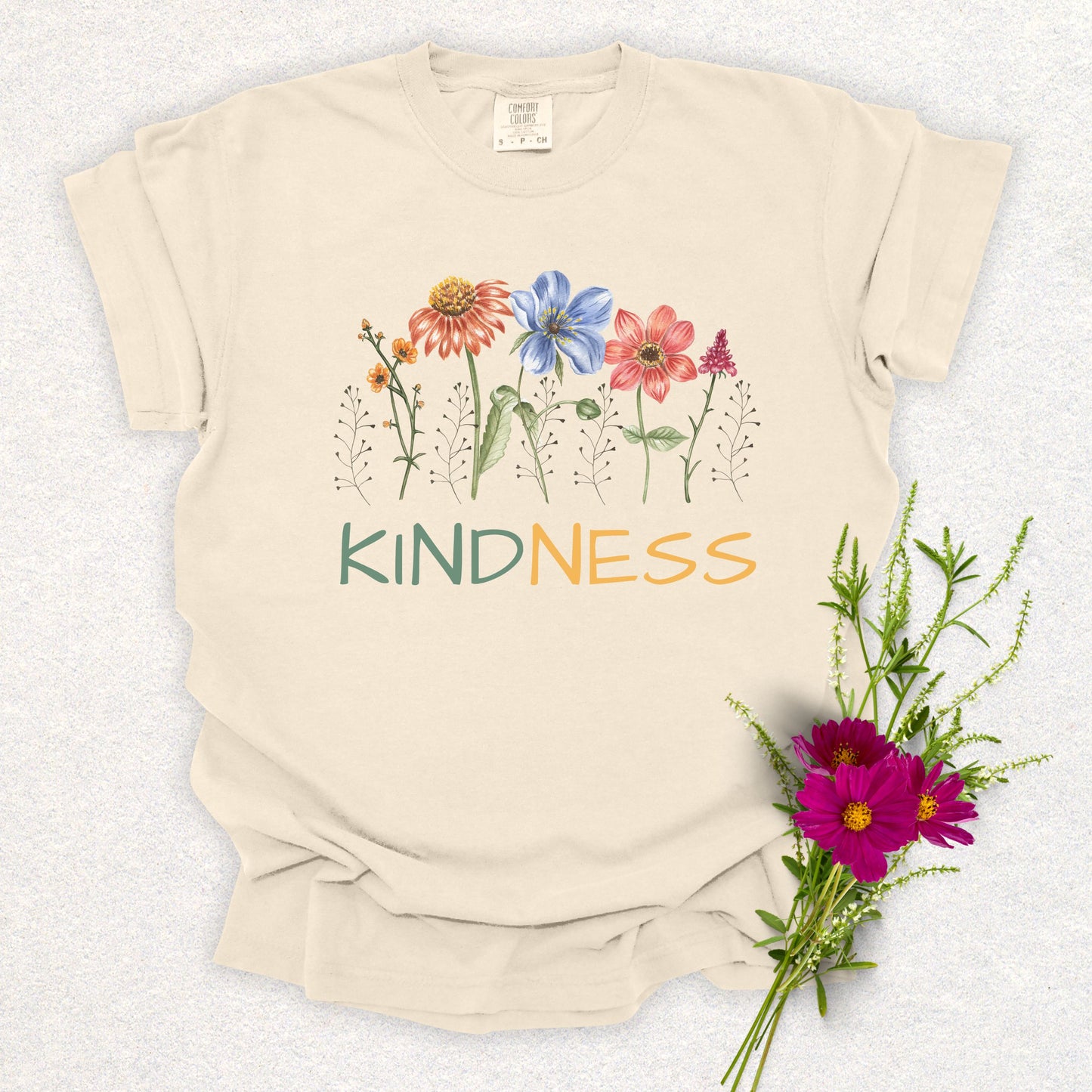 Kindness Floral Tee