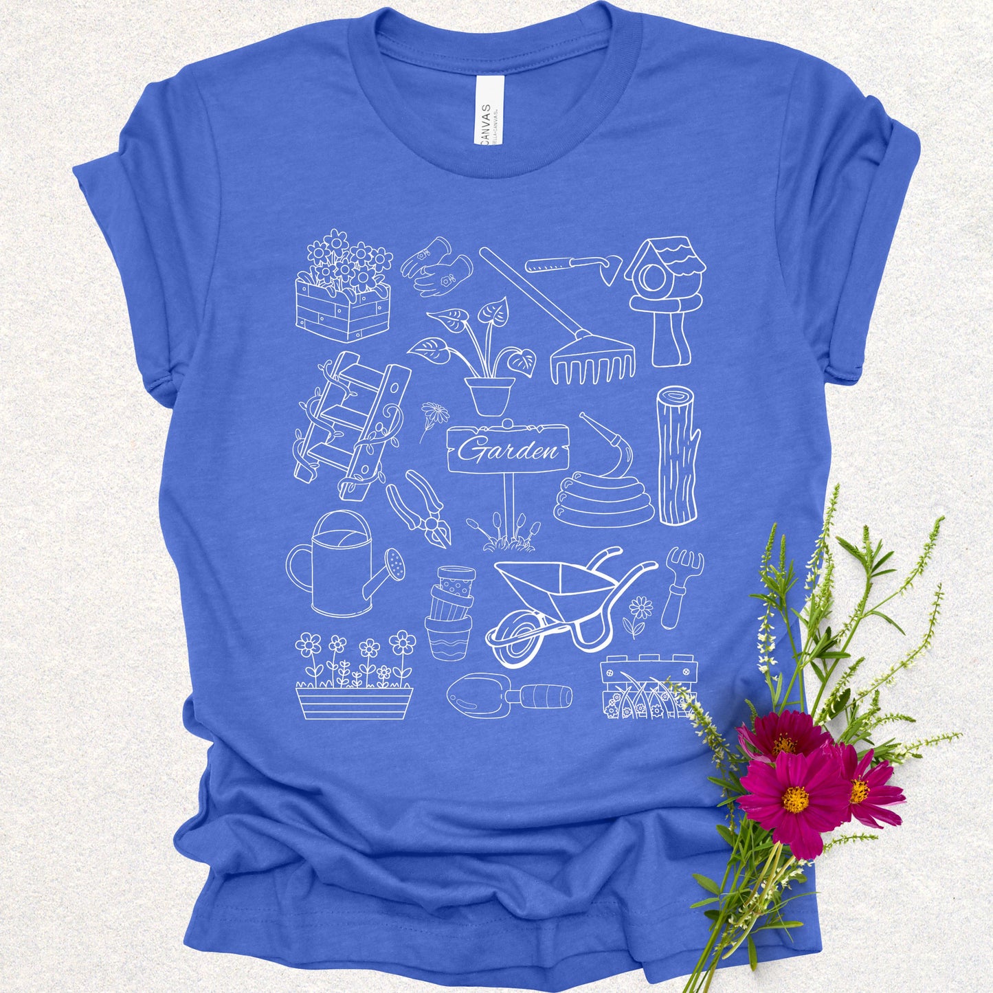Gardening Doodle Tee
