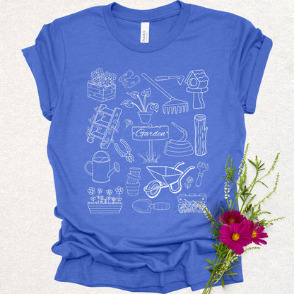 Gardening Doodle Tee