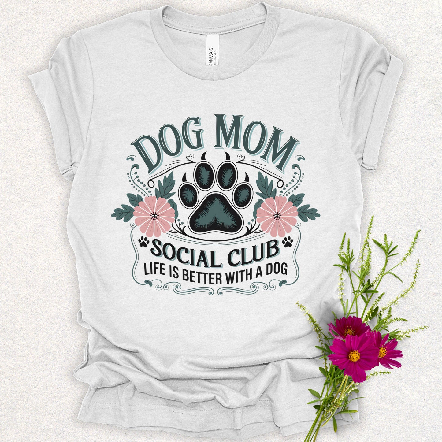 Dog Mom Social Club Tee