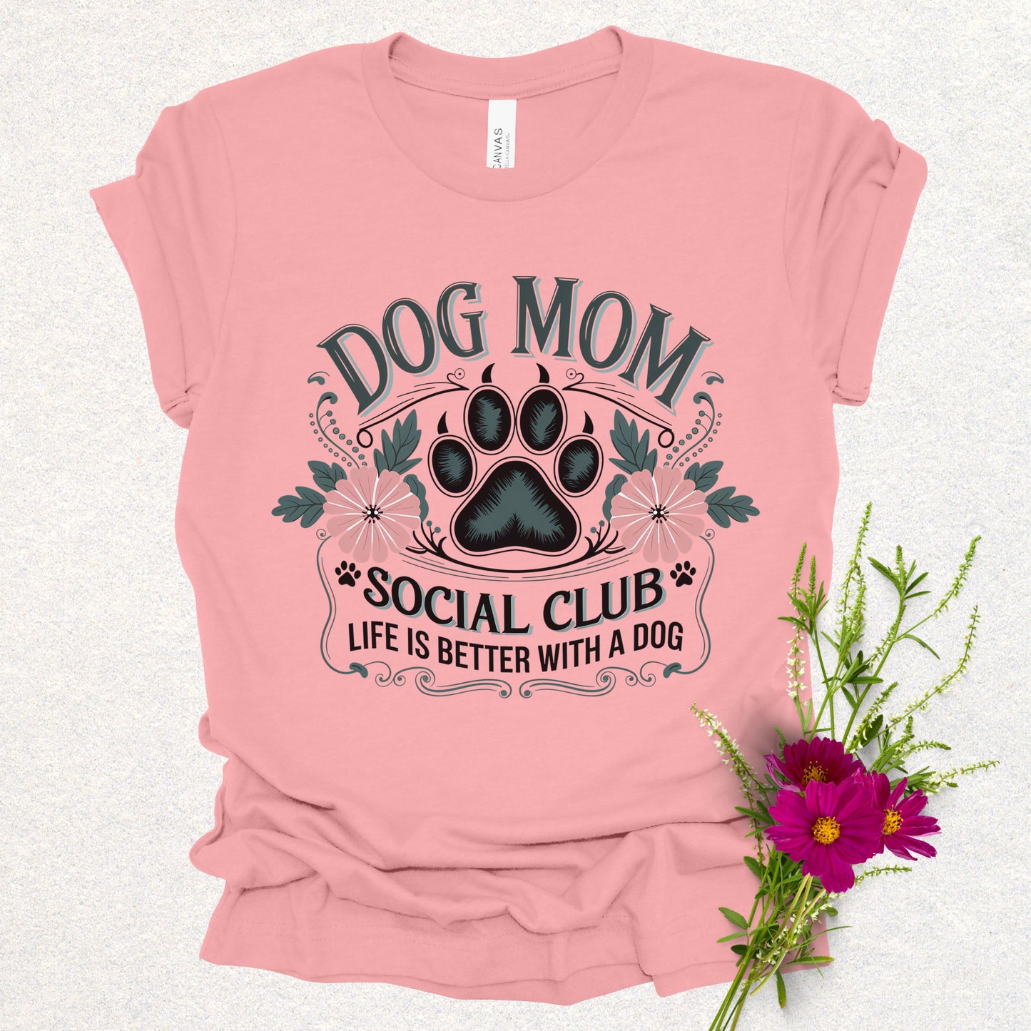 Dog Mom Social Club Tee