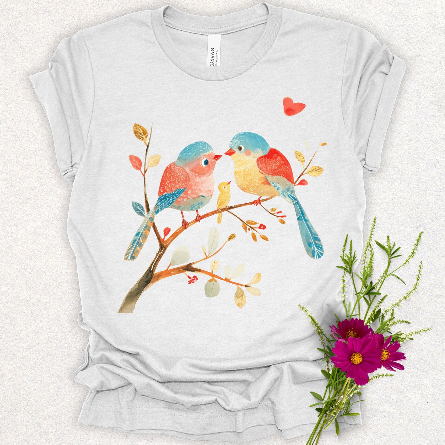 Feathery Family Tee