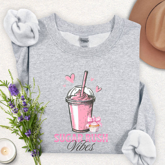 Sugar Rush Vibes Crewneck Sweatshirt