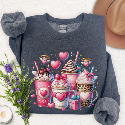 Sweet Heart Treats Crewneck Sweatshirt