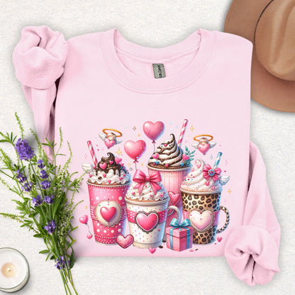 Sweet Heart Treats Crewneck Sweatshirt