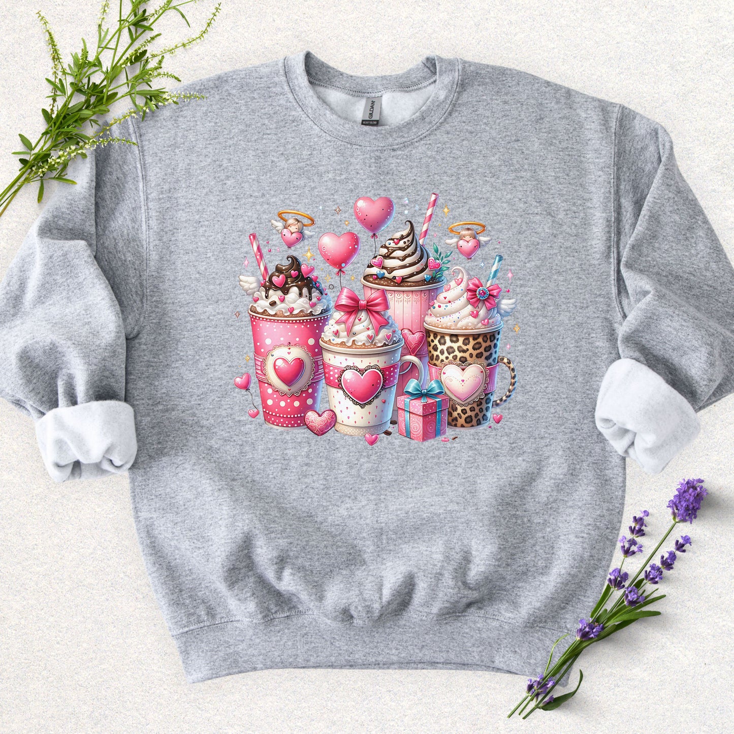 Sweet Heart Treats Crewneck Sweatshirt