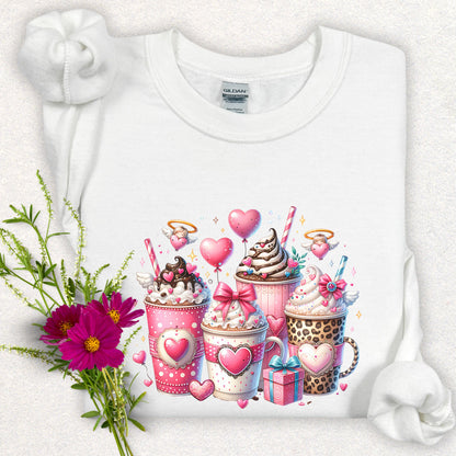 Sweet Heart Treats Crewneck Sweatshirt
