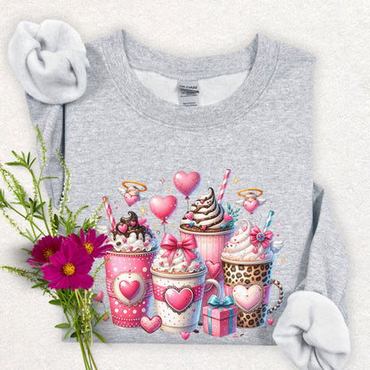 Sweet Heart Treats Crewneck Sweatshirt