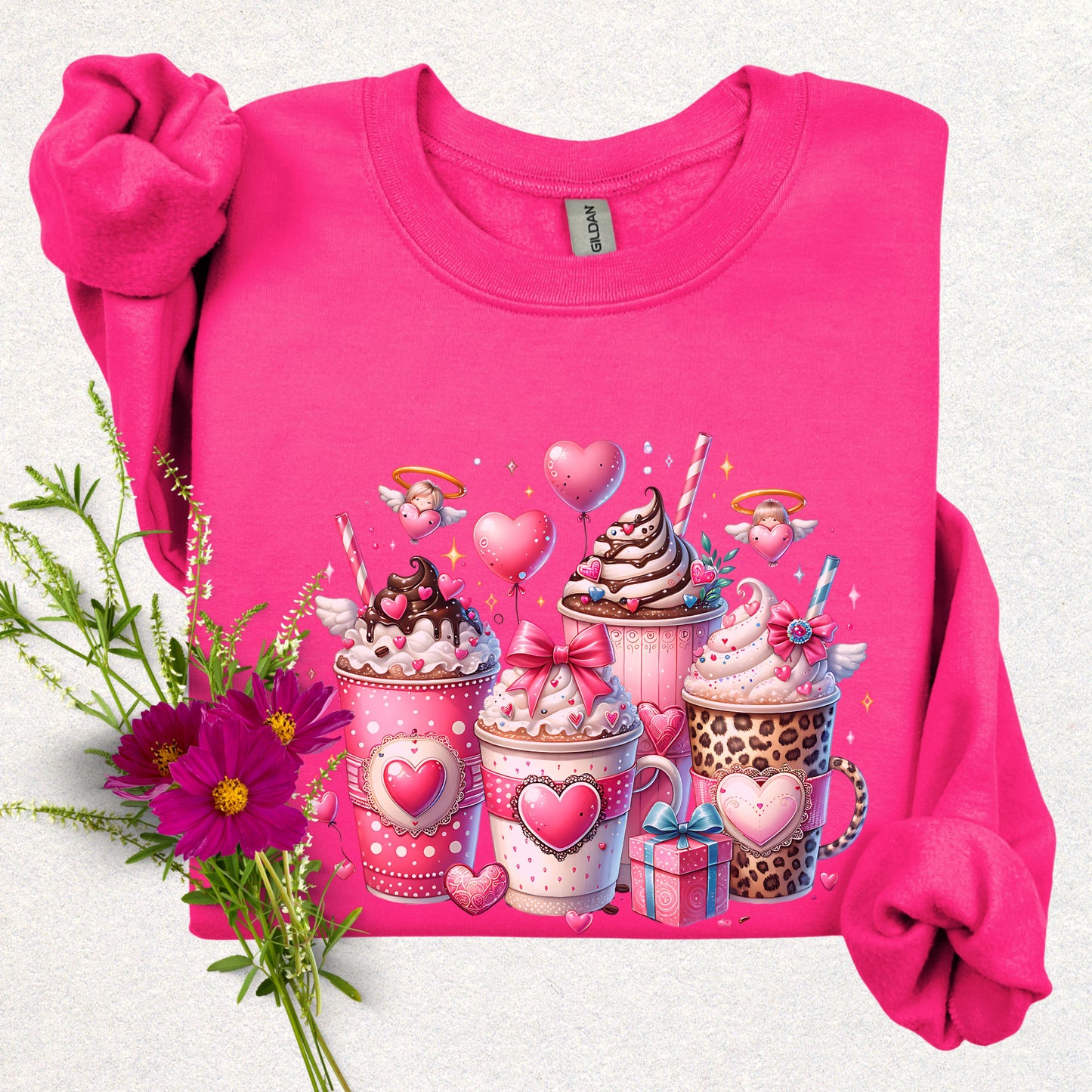 Sweet Heart Treats Crewneck Sweatshirt