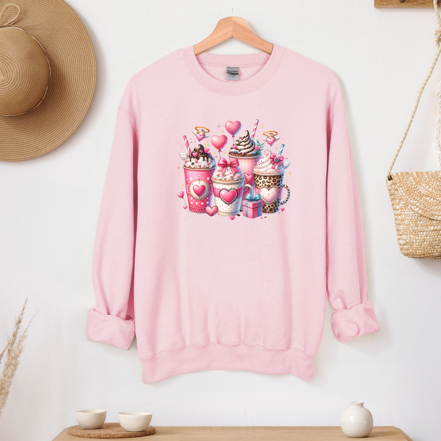 Sweet Heart Treats Crewneck Sweatshirt