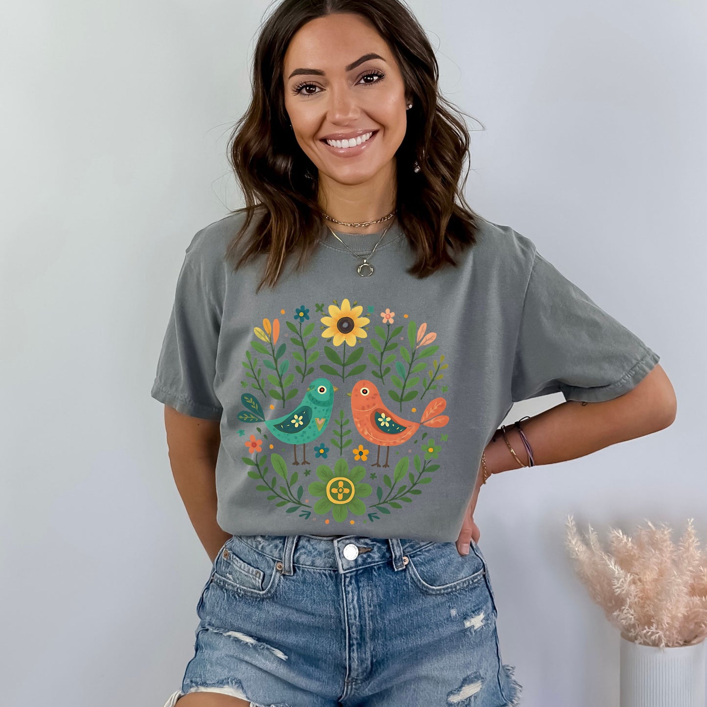 Nature's Harmony Floral Tee