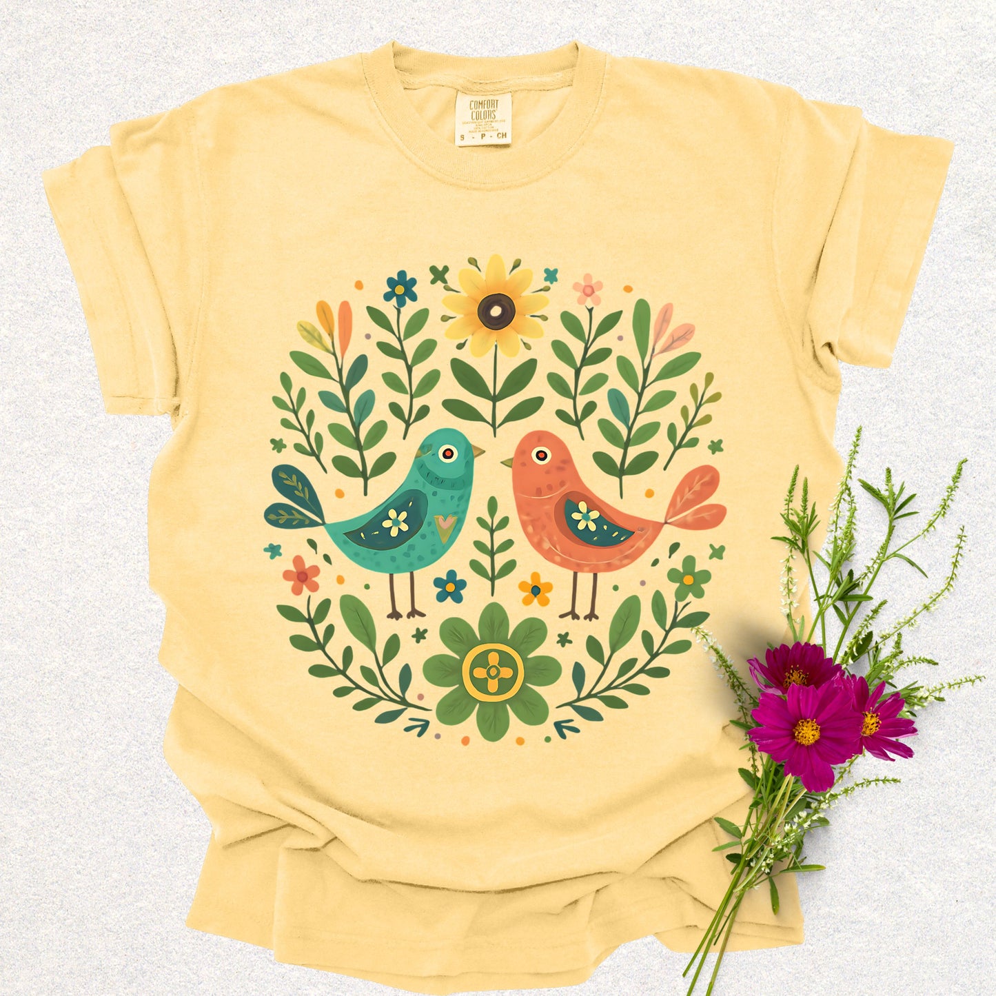 Nature's Harmony Floral Tee