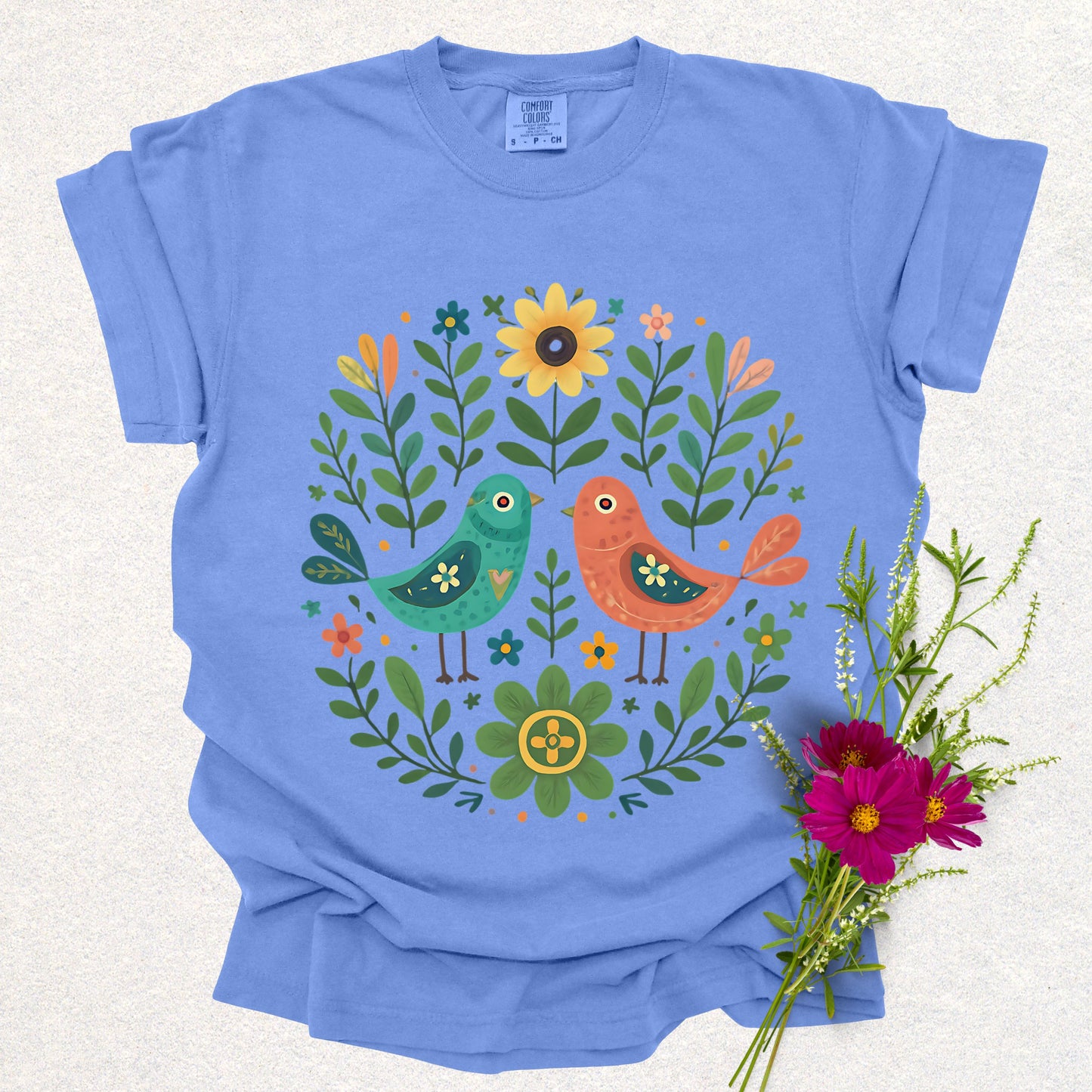 Nature's Harmony Floral Tee
