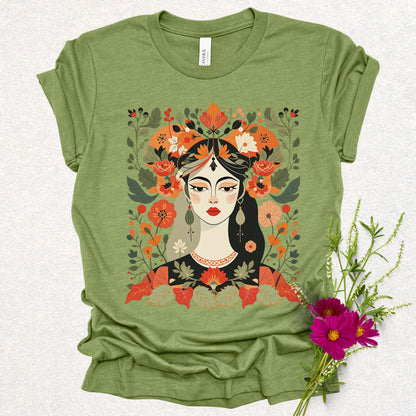 Crowned by Autumn Botanical Tee