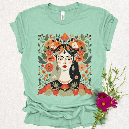 Crowned by Autumn Botanical Tee