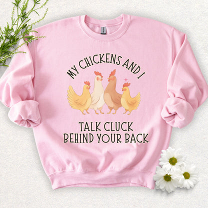 Talking Cluck Crewneck Sweatshirt