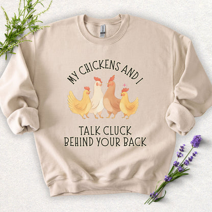 Talking Cluck Crewneck Sweatshirt