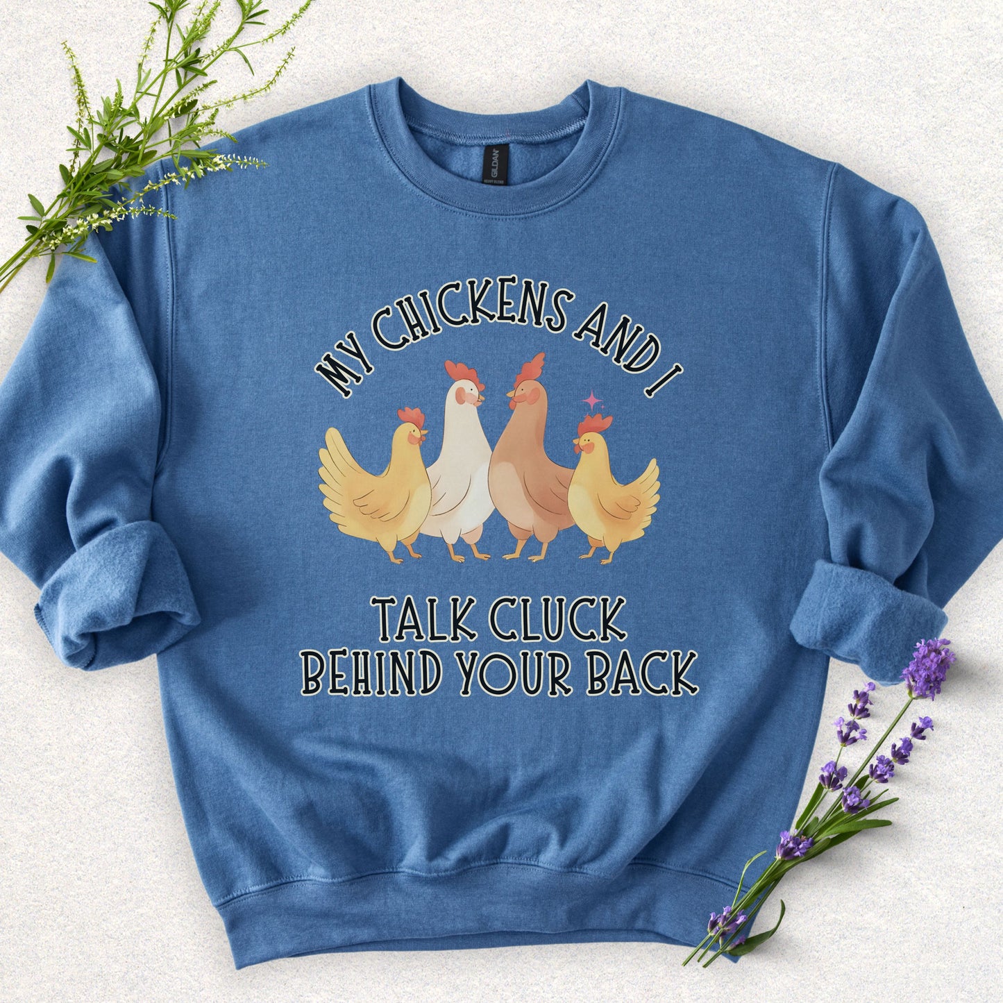 Talking Cluck Crewneck Sweatshirt