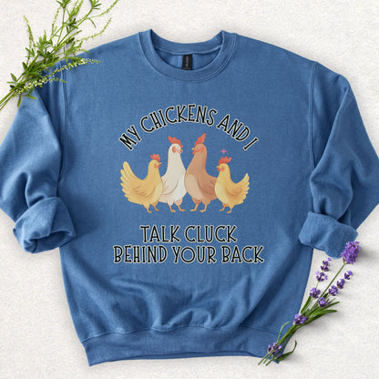 Talking Cluck Crewneck Sweatshirt
