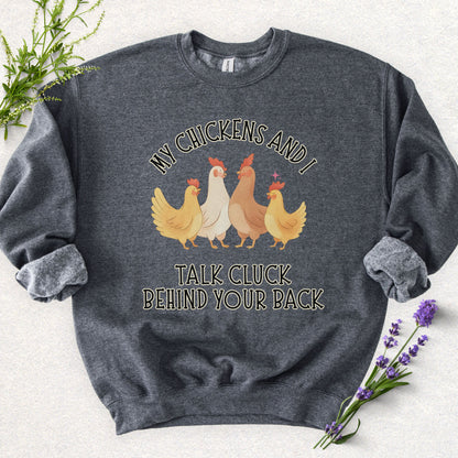 Talking Cluck Crewneck Sweatshirt