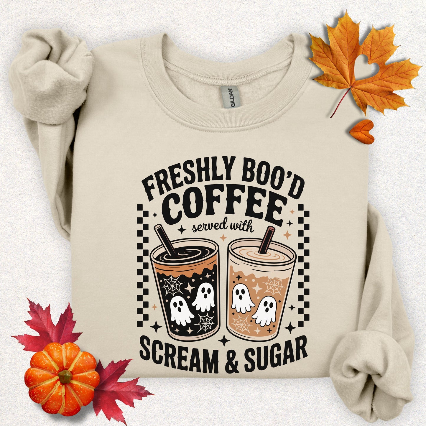 Freshly Boo'd Coffee Sweatshirt