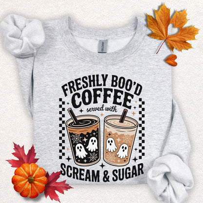 Freshly Boo'd Coffee Sweatshirt