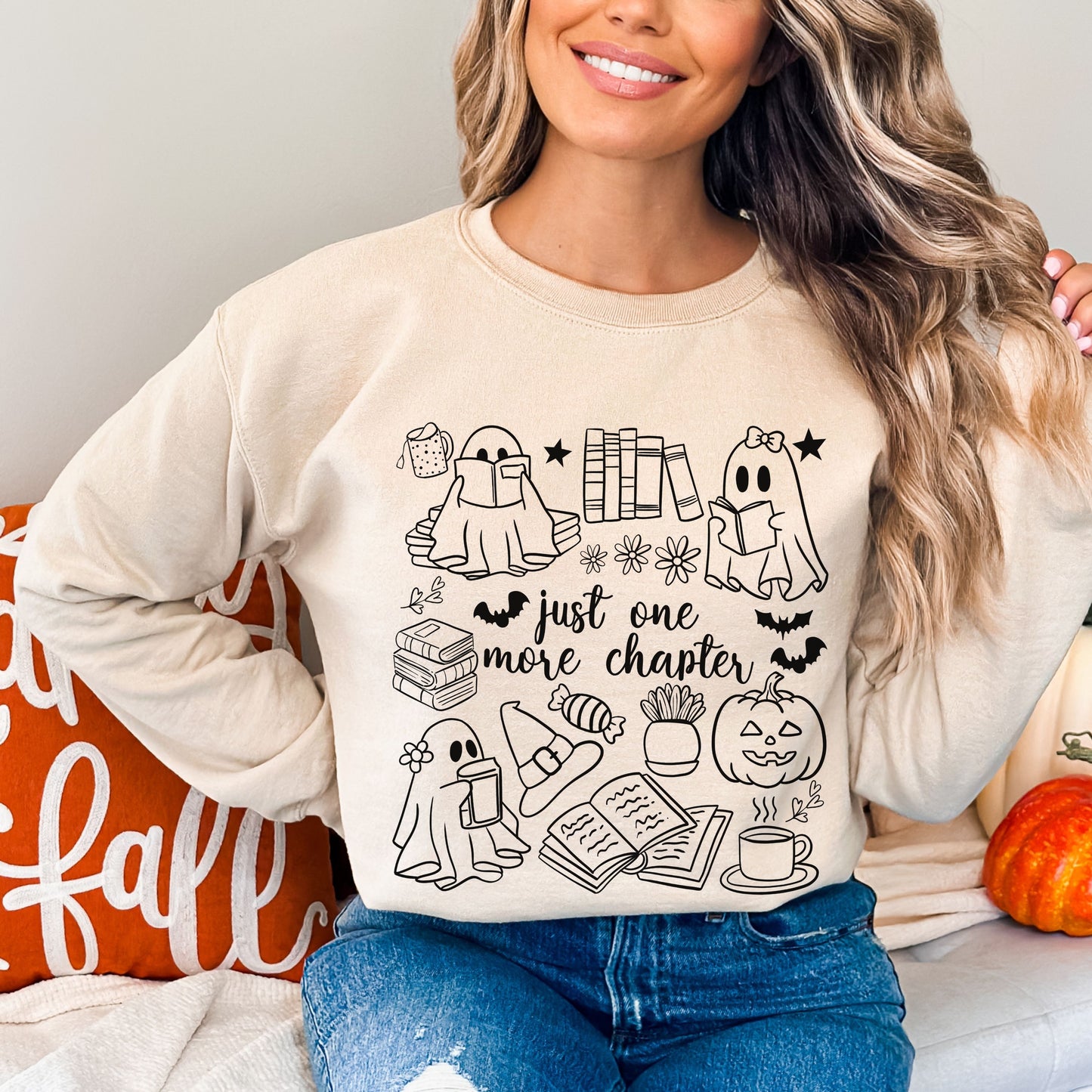 One More Chapter Ghostly Sweatshirt