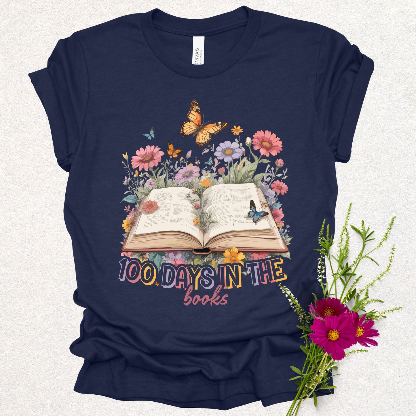 100 Days In The Book Tee