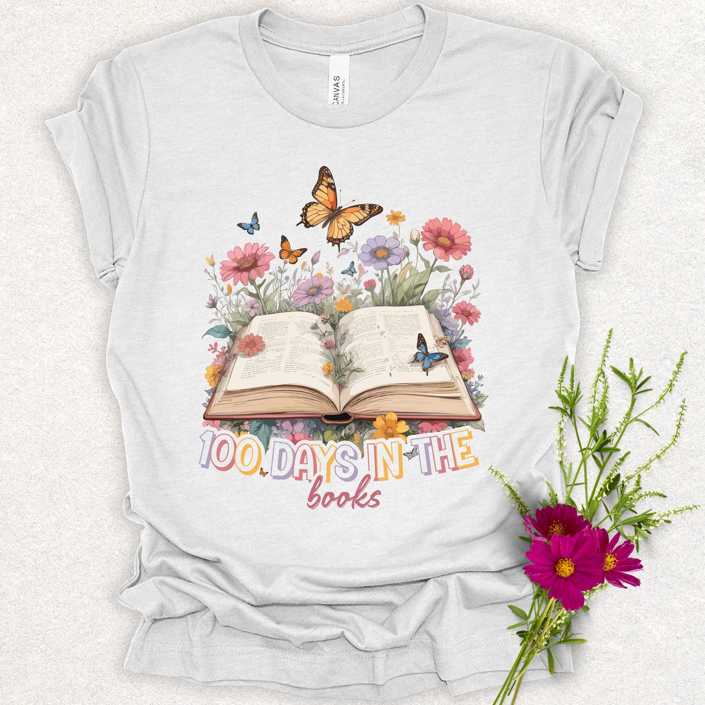 100 Days In The Book Tee