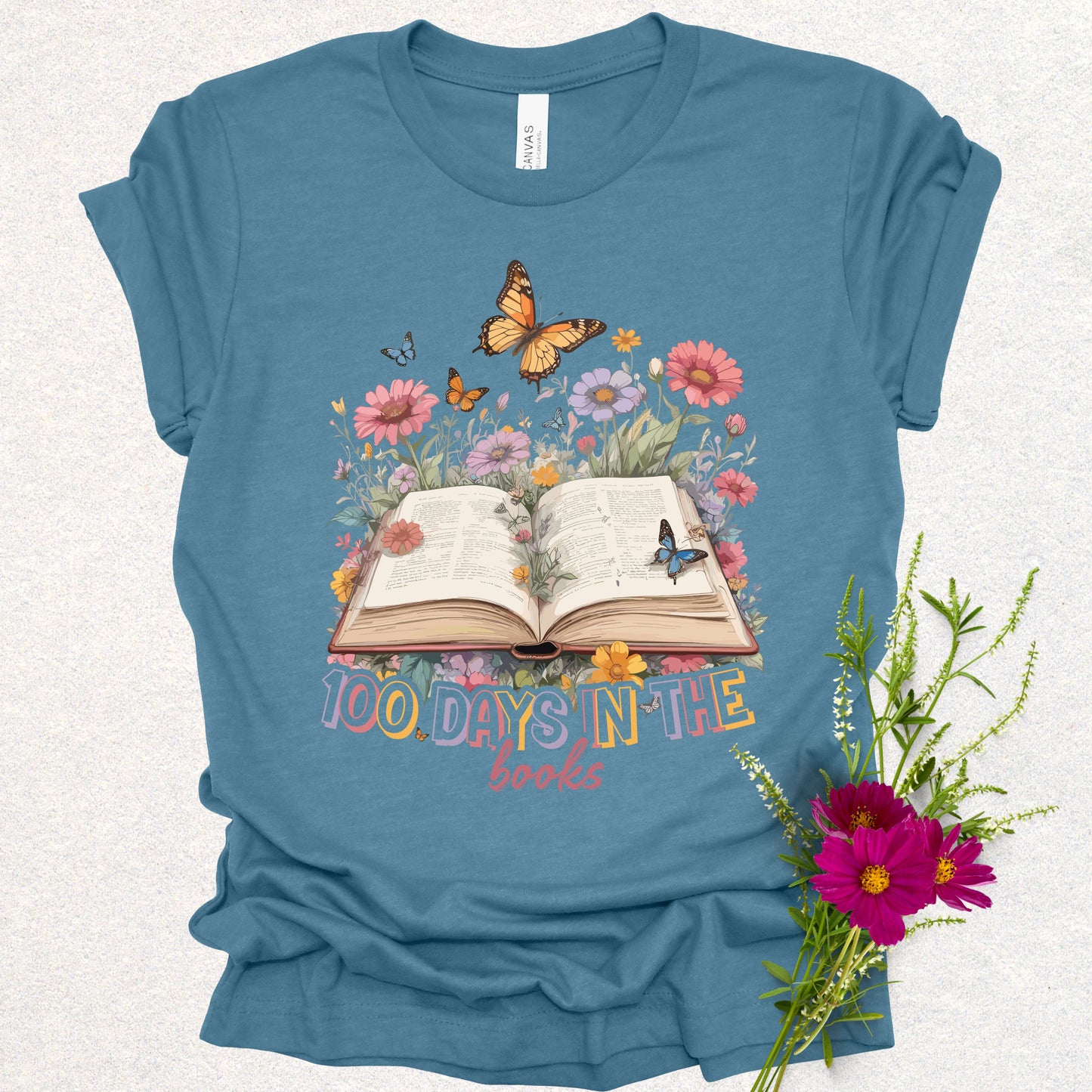 100 Days In The Book Tee