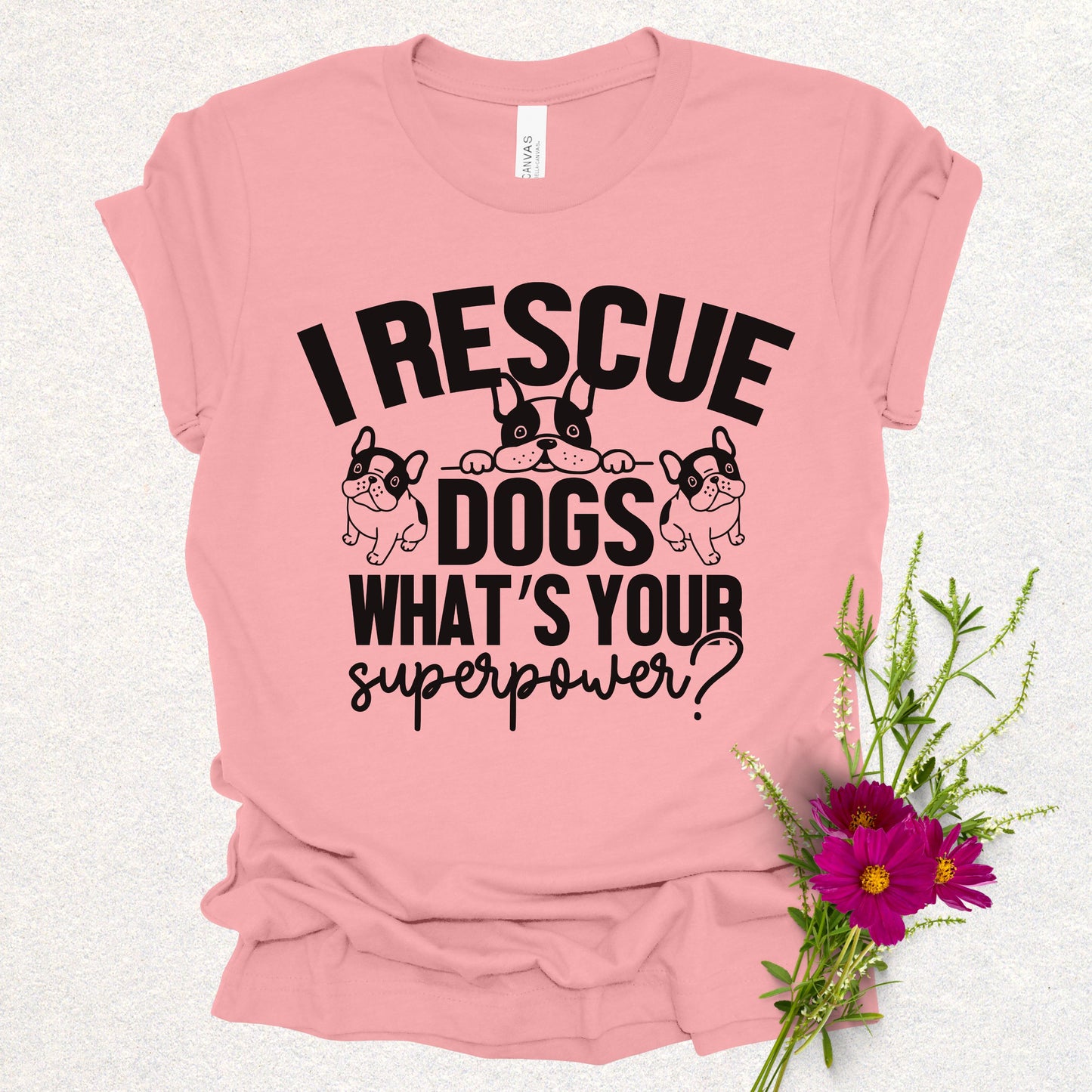I Rescue Dogs Tee