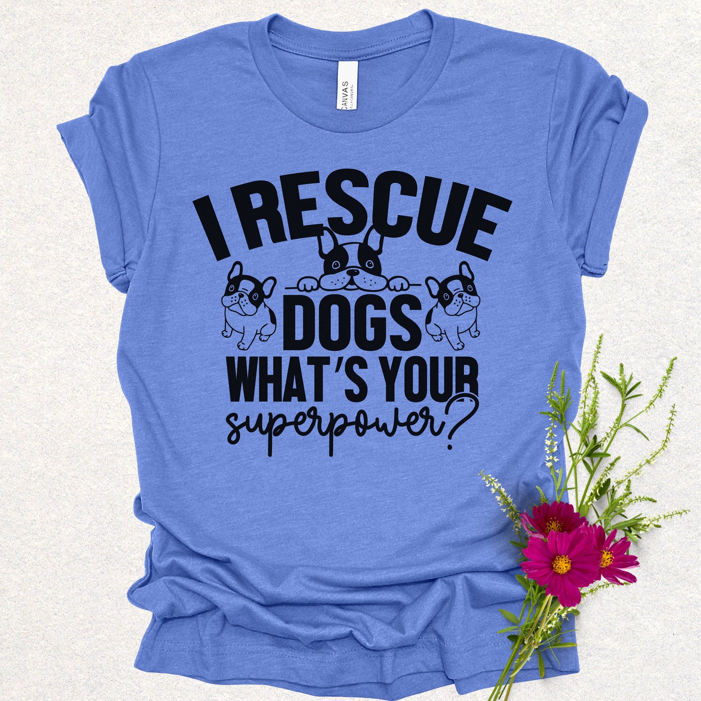 I Rescue Dogs Tee