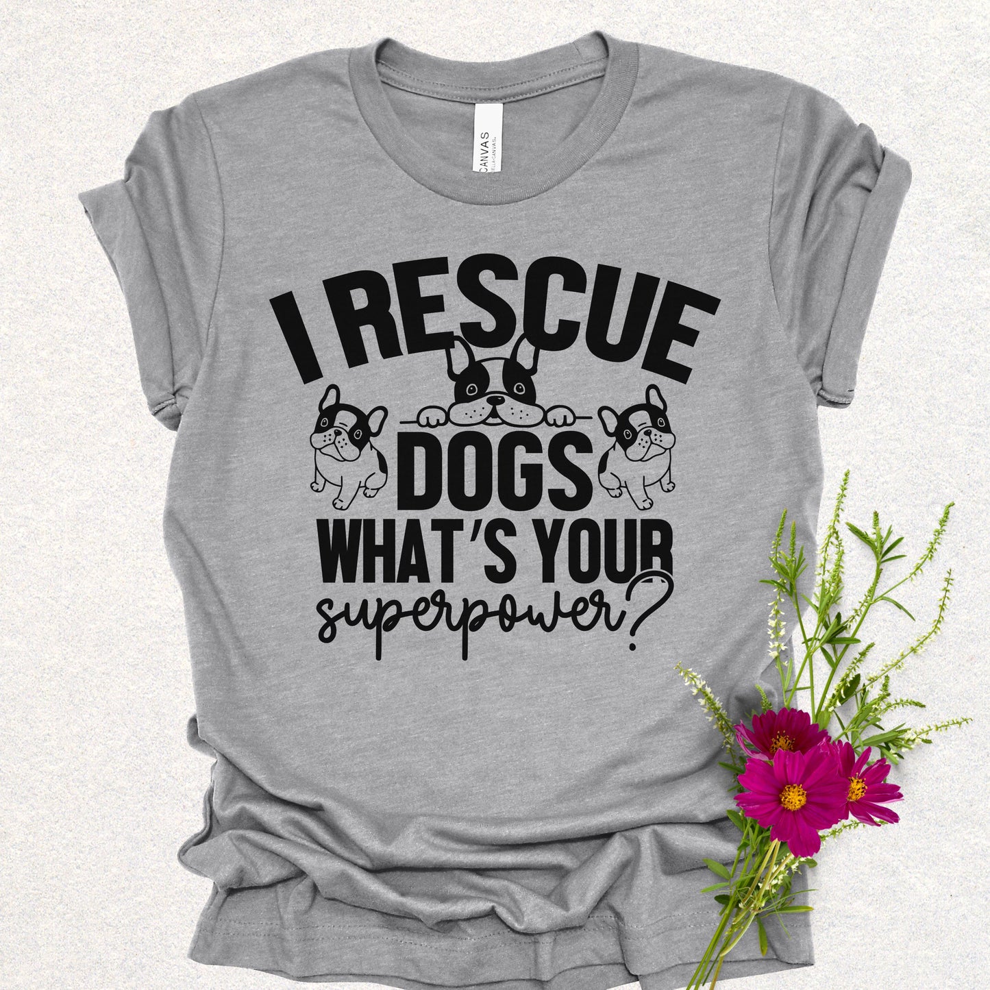 I Rescue Dogs Tee