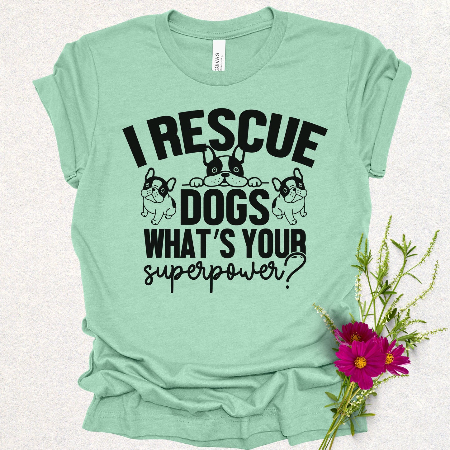 I Rescue Dogs Tee