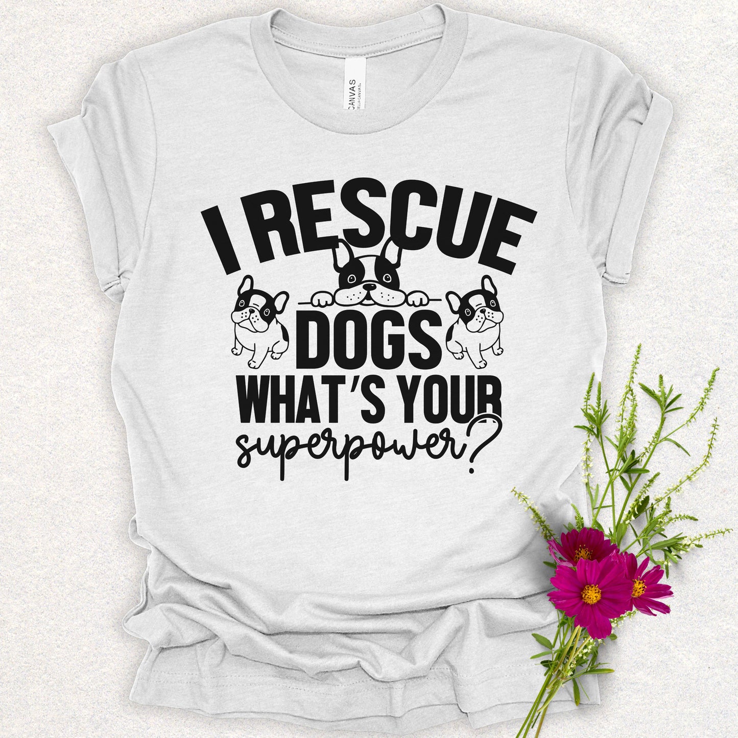 I Rescue Dogs Tee