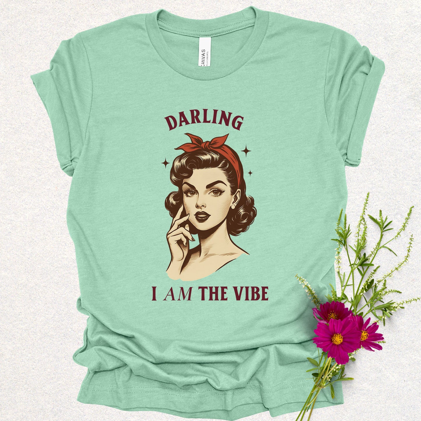 Vintage 'I Am the Vibe' Tee