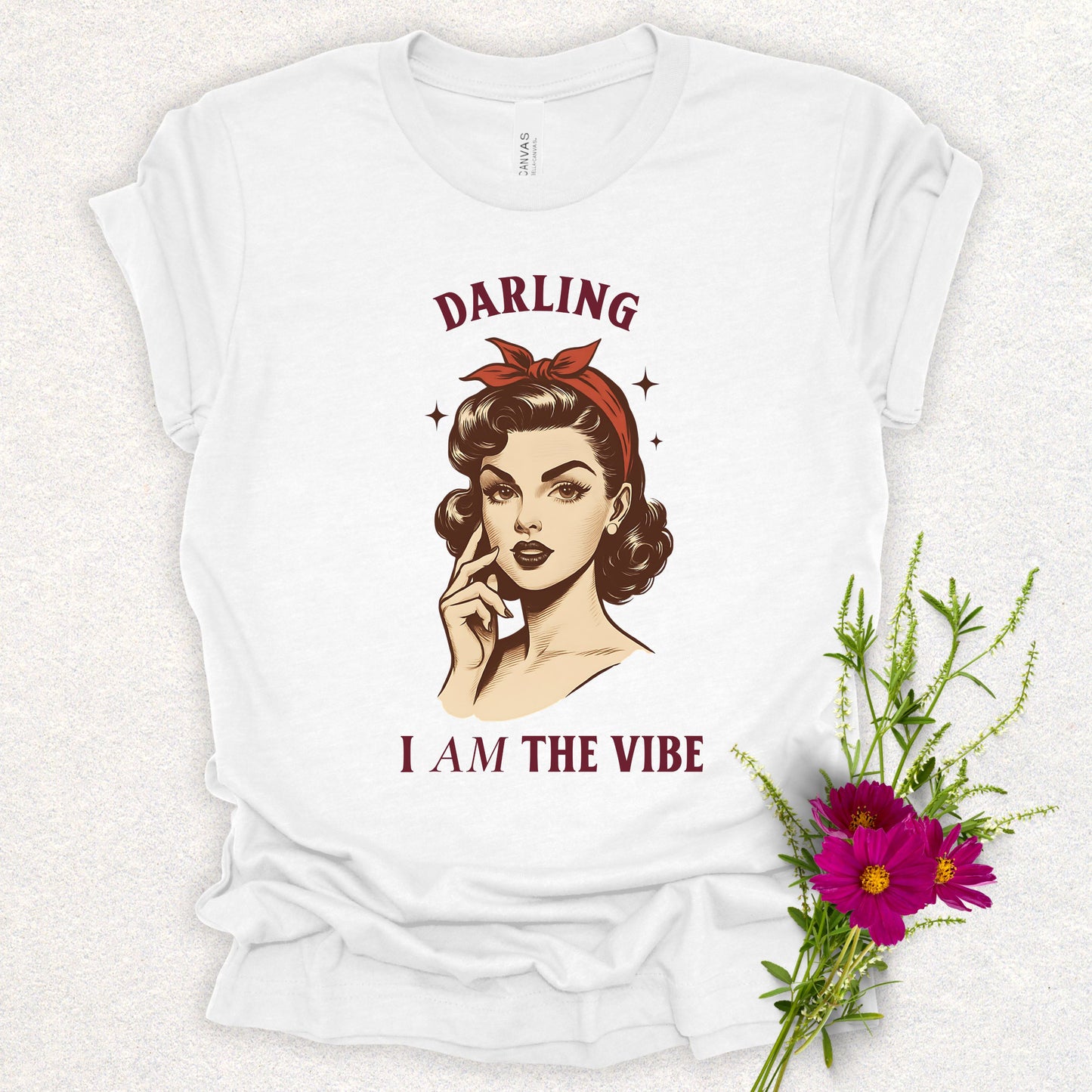Vintage 'I Am the Vibe' Tee