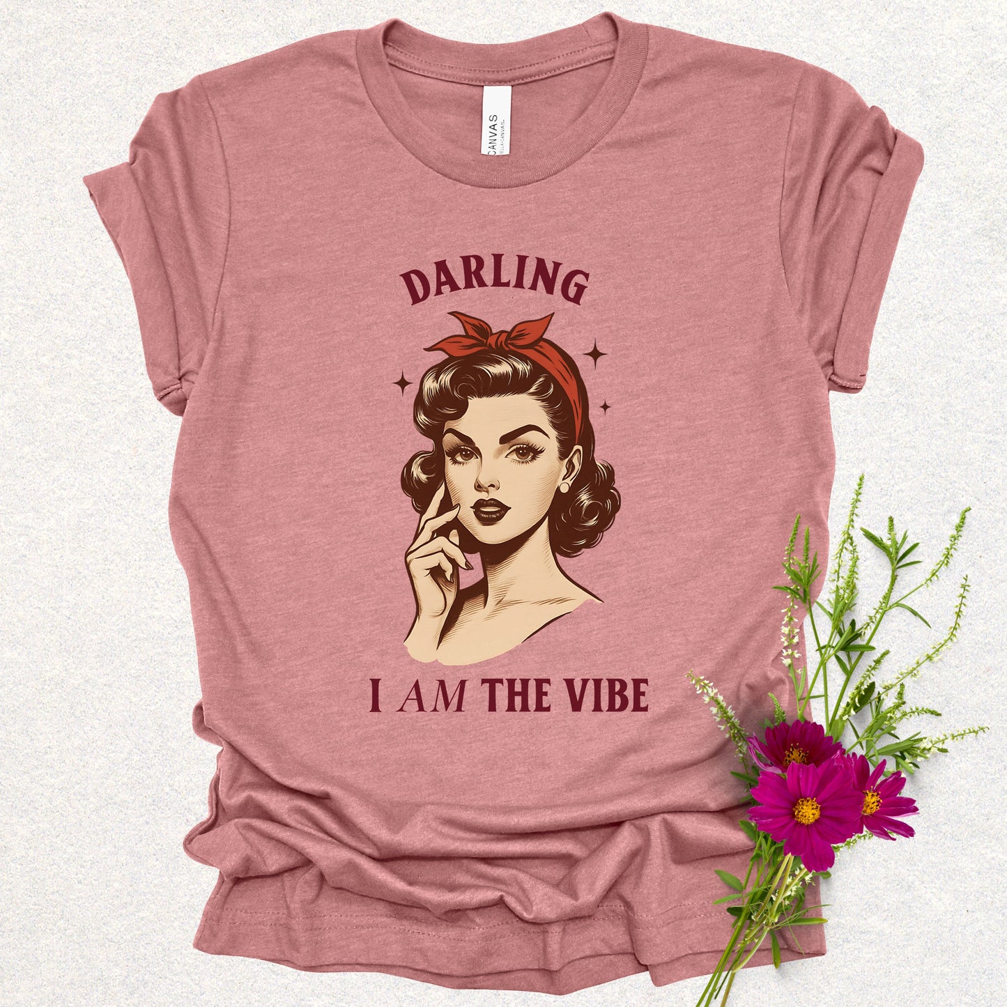 Vintage 'I Am the Vibe' Tee