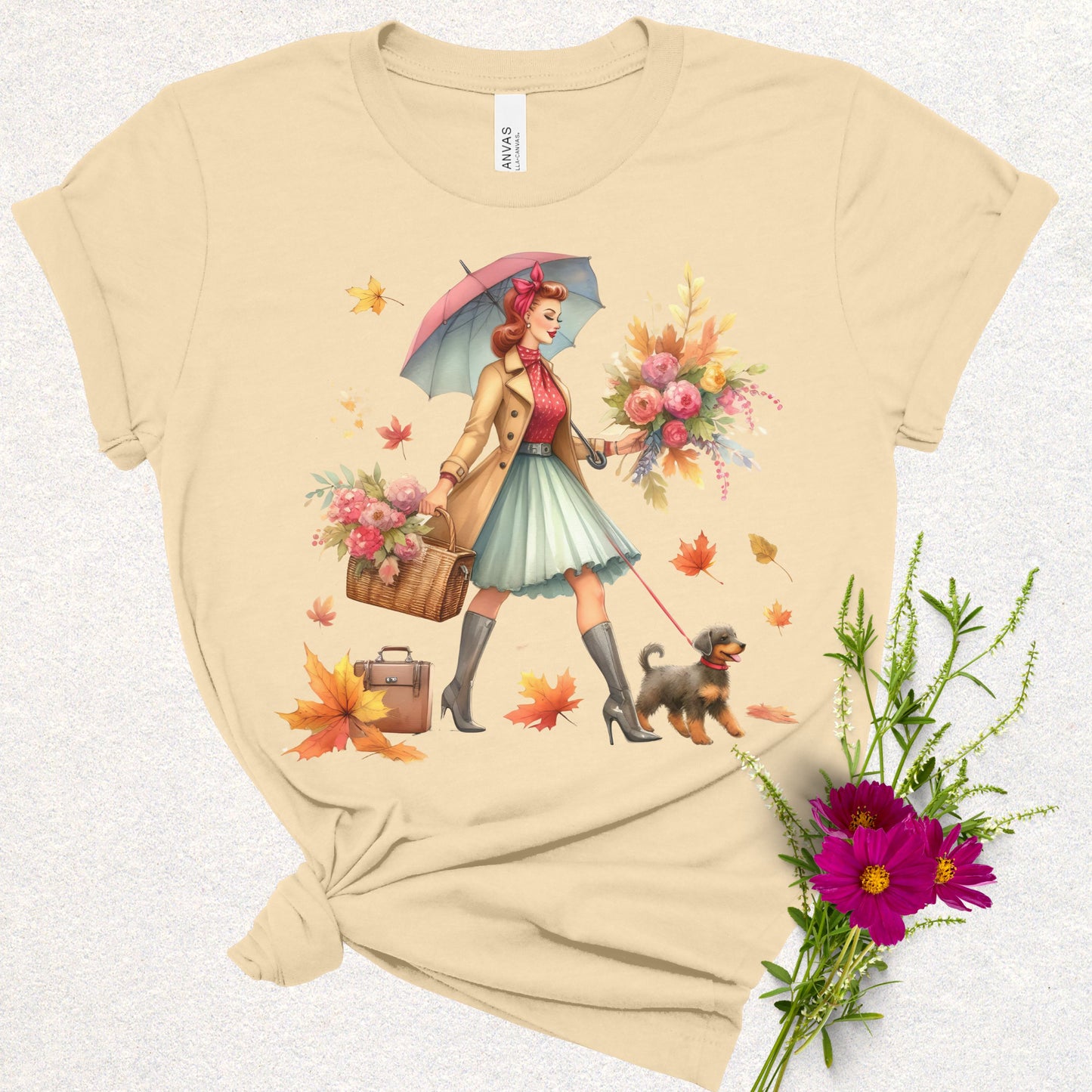 Autumn Walk Floral Tee