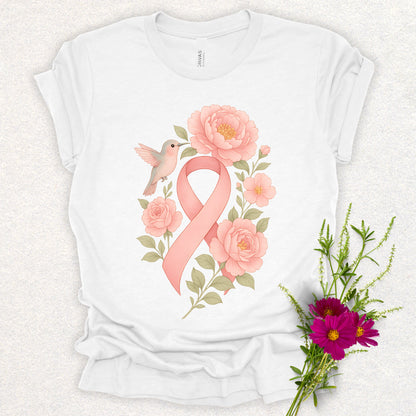 Hope in Bloom - Breast Cancer Awareness Tee