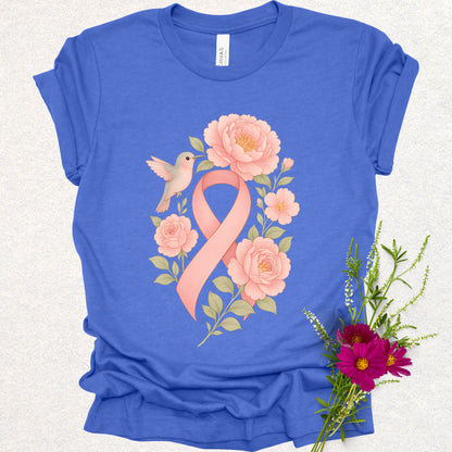 Hope in Bloom - Breast Cancer Awareness Tee