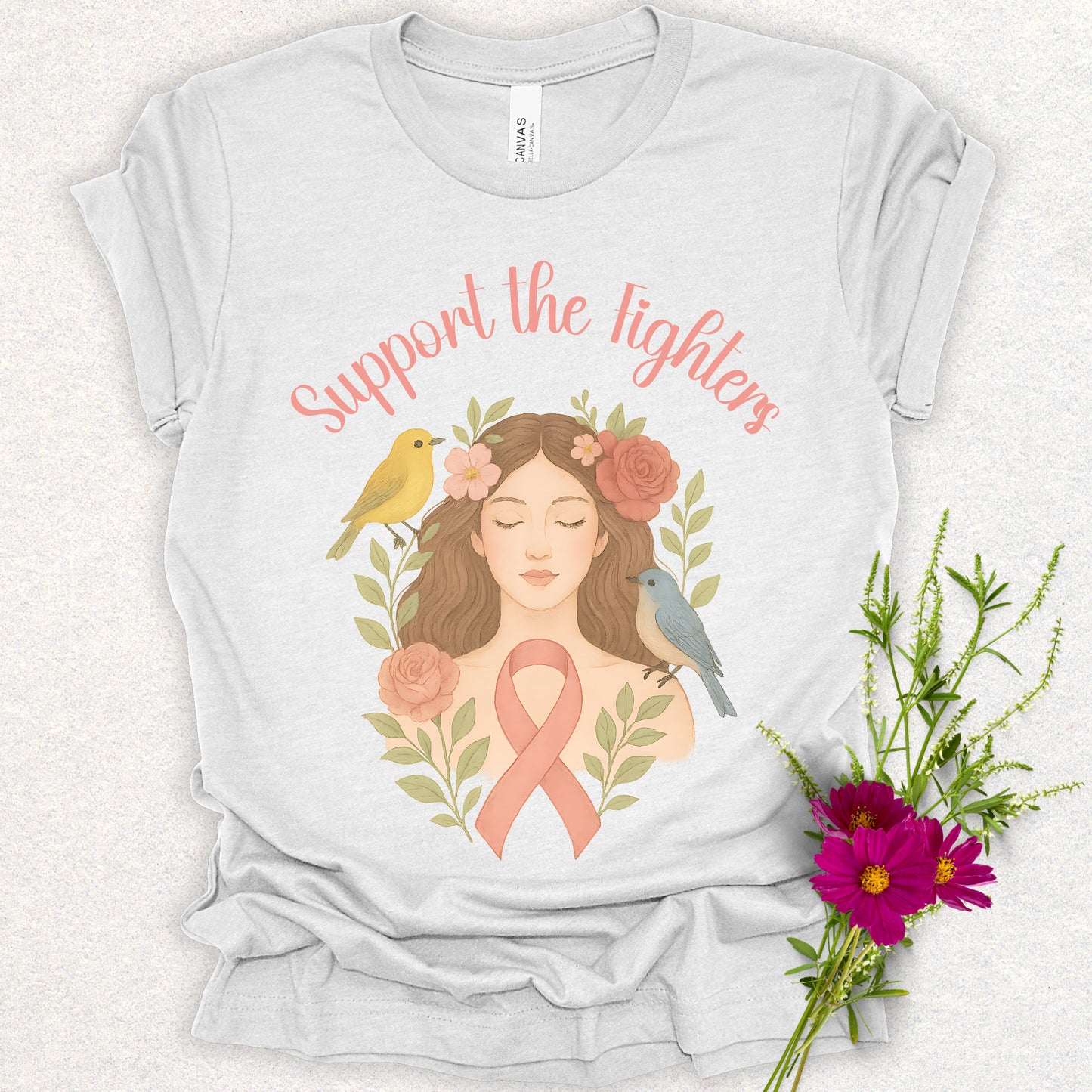 Support the Fighters - Breast Cancer Awareness Tee